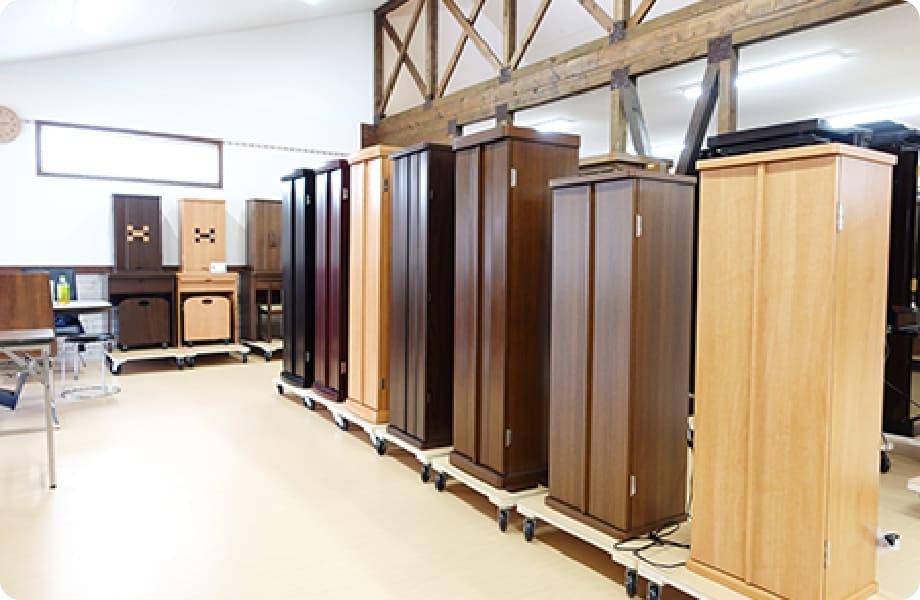 展示コーナー:家具調仏壇