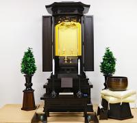 創価学会 厨子型 中古仏壇 1233 幸福桜 特装ご本尊様ご安置