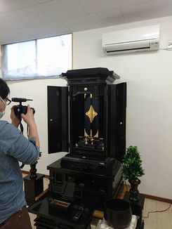 中古仏壇608は昨日写真と動画を撮影して、午後商品をサイトにアップしました